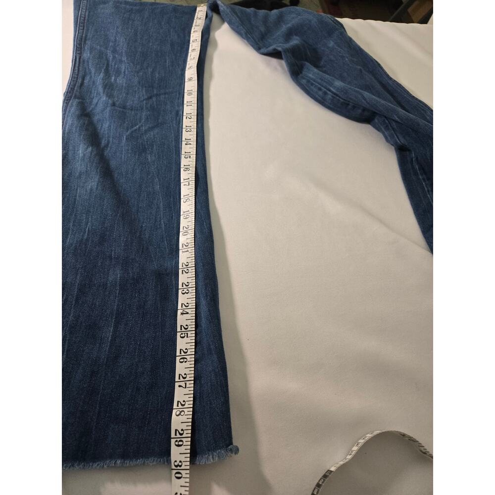 Free People Heartbreaker Embroidered Jeans Size 24 - Picture 10 of 11